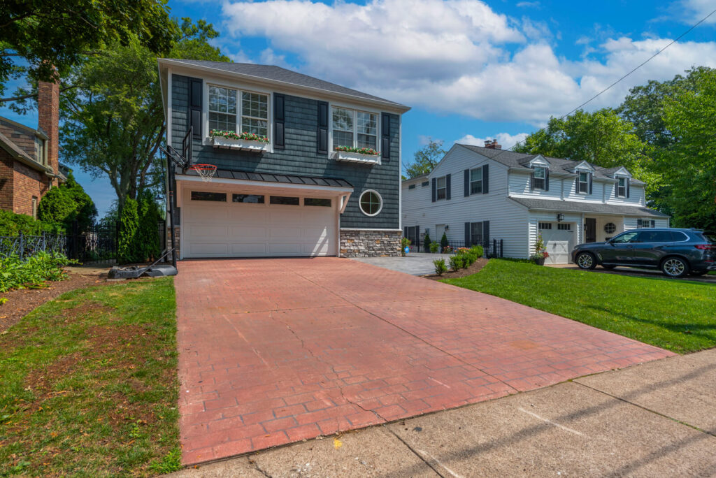 Driveway Leading to Garage