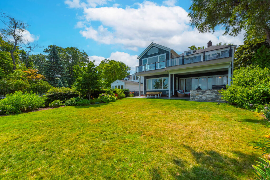 Side View from the Outside of Home