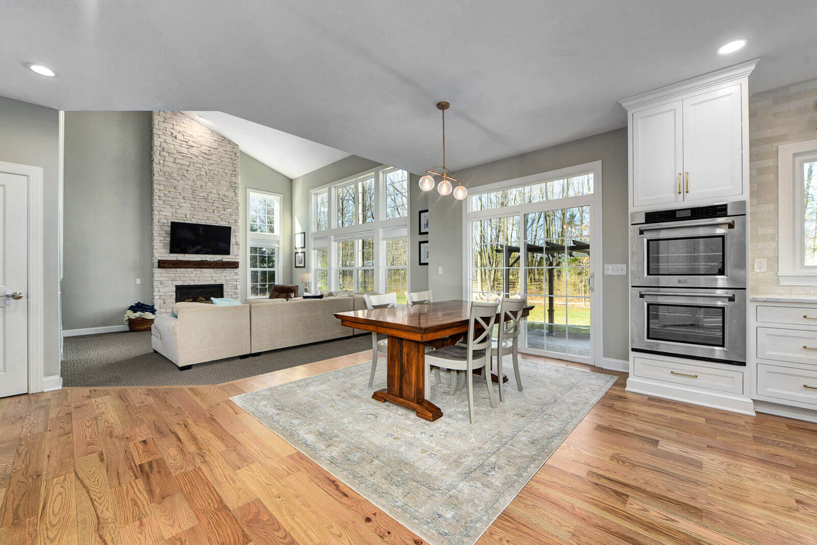Spacious Kitchen with Dining Area
